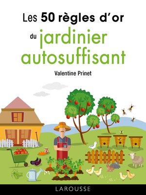 cover image of 50 règles d'or du jardinier autosuffisant